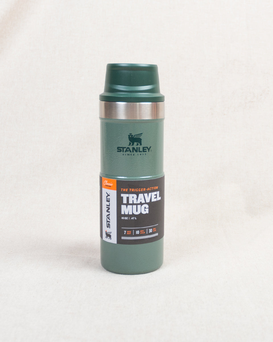 Pendleton Stanley Hammertone Green Trigger Action Travel Mug