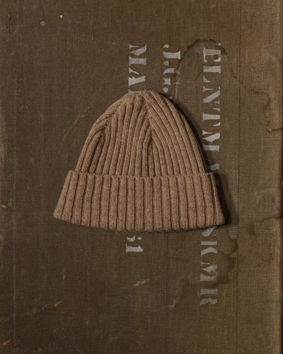 CM Scottish Wool Beanie - Oatmeal