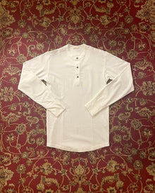  1927 Henley Shirt Long Sleeve Ecru