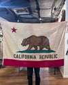 ca. 1960s California State Bear Flag (4x6ft!)