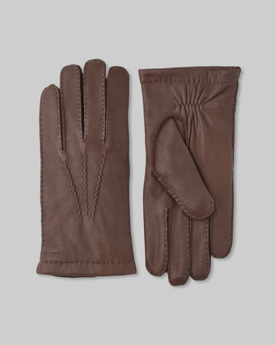 Hestra Matthew Chocolate Deerskin Gloves