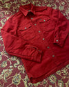 1943 CPO Shirt Moleskin Dark Red