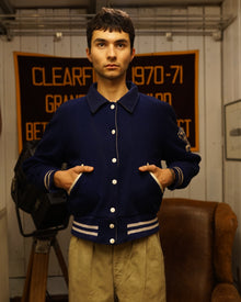  NLR Blue Varsity Jacket (S)